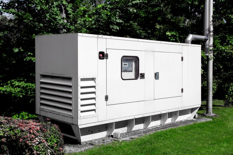 Residential Generator Installation Site