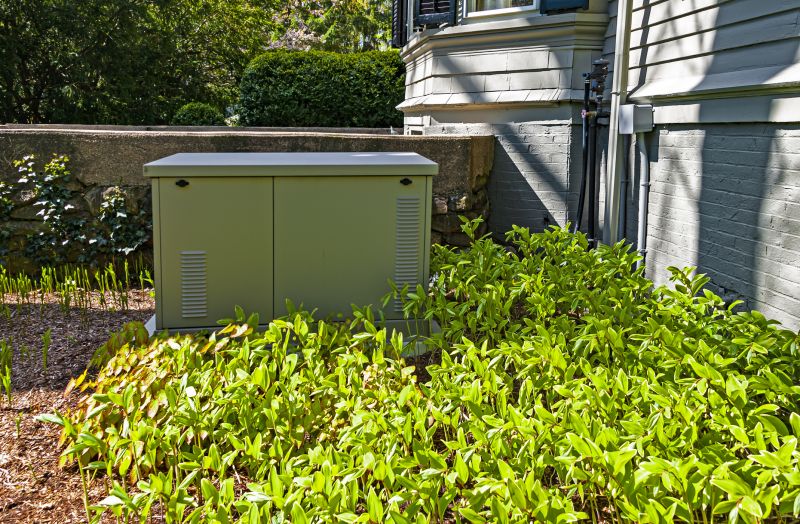 Generator Enclosure in Residential Setting